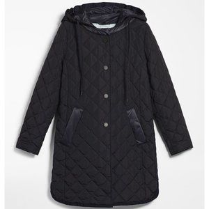 Max Mara Weekend Micena Quilted Long Jacket/Coat Size 48/US 14